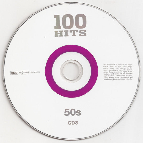 Various : 100 Hits 50s (5xCD, Comp)