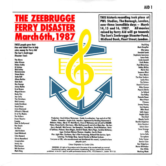 Ferry Aid : Let It Be (7", Single)