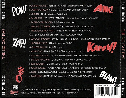 Various : The Big Cat Five (CD, Comp)