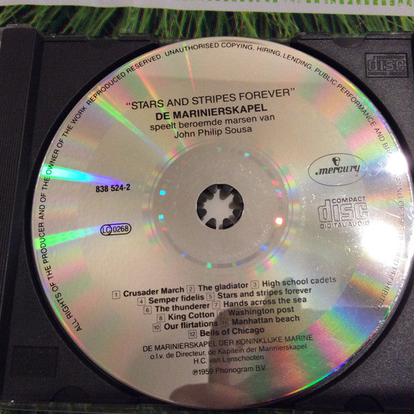 De Marinierskapel der Koninklijke Marine : Stars And Stripes Forever (CD, Album, RE, RM)