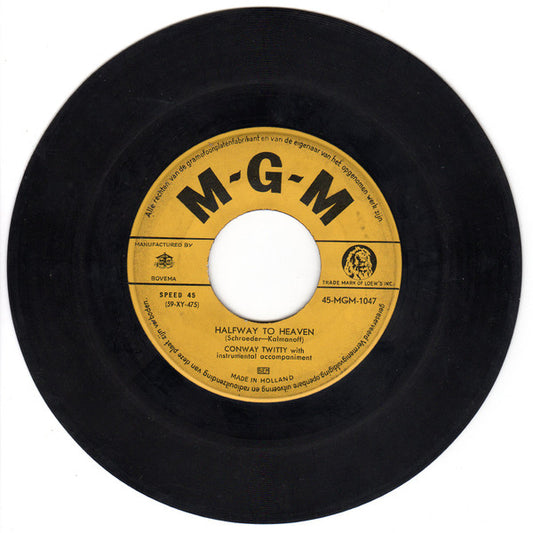 Conway Twitty : Oh Danny Boy (Rosaleena) (7", Single)