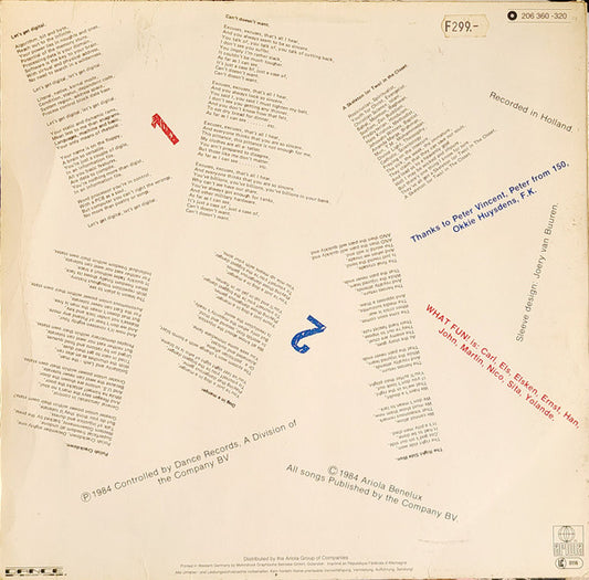 What Fun! : Having Fun? (LP, MiniAlbum)