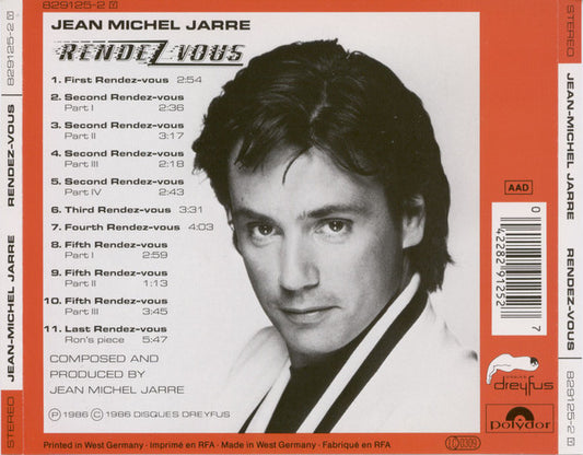 Jean-Michel Jarre : Rendez-Vous (CD, Album)