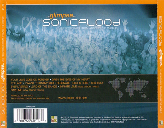 Sonicflood : Glimpse (CD, Album + DVD)