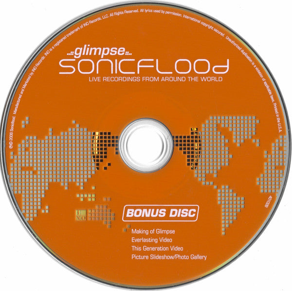 Sonicflood : Glimpse (CD, Album + DVD)