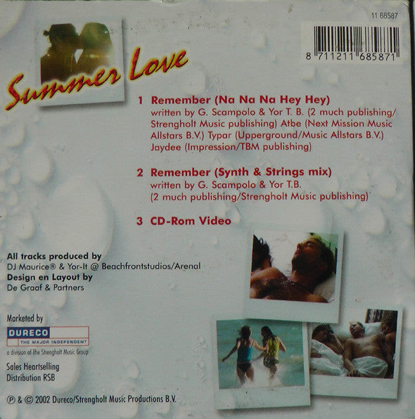 Summer Love : Remember (CD, Single, Enh)