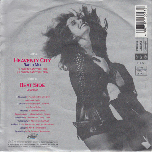Candy Dulfer : Heavenly City (7", Single)