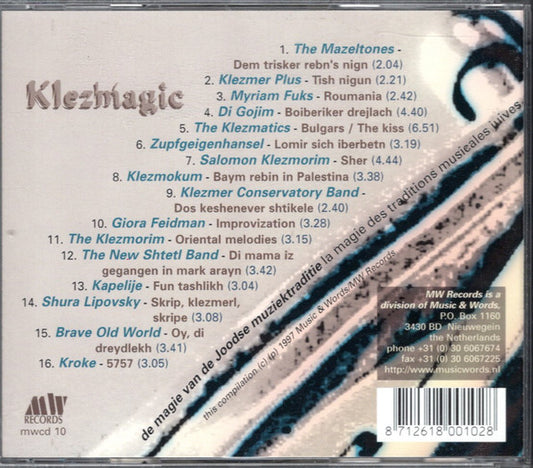 Various : Klezmagic (CD, Comp)