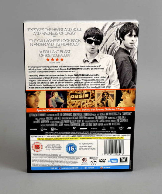 Oasis (2), Mat Whitecross : Supersonic (DVD-V, PAL)