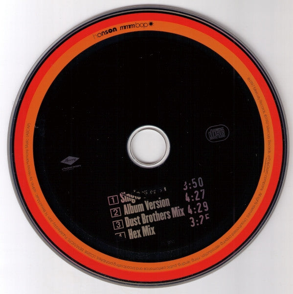 Hanson : Mmm Bop (CD, Single, PMD)