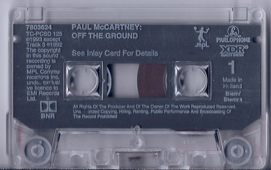 Paul McCartney : Off The Ground (Cass, Album)