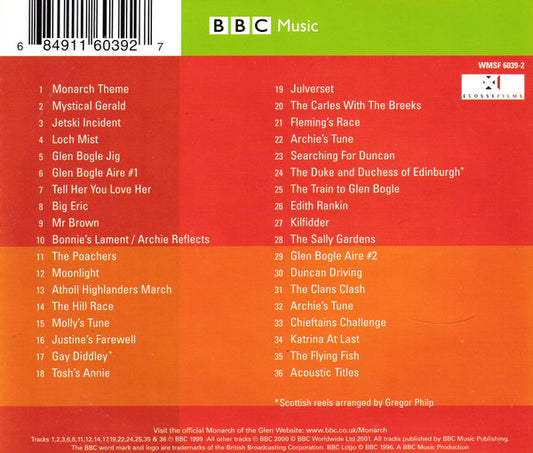 Simon Brint : Monarch Of The Glen (CD, Album)