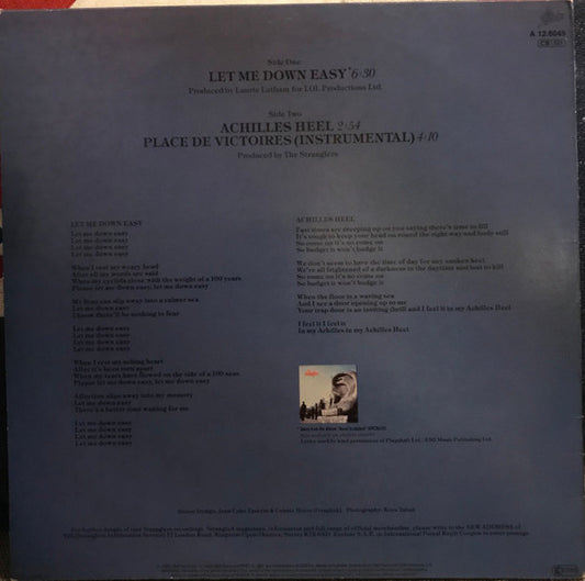 The Stranglers : Let Me Down Easy (12", Maxi)