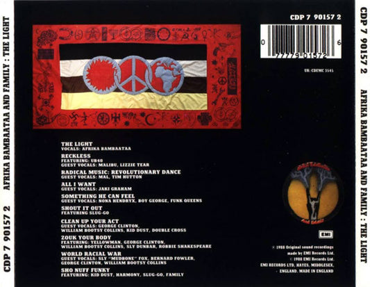 Afrika Bambaataa & Family : The Light (CD, Album)