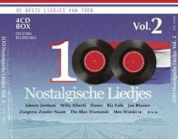 Various : 100 Nostalgische Liedjes - De Beste Liedjes Van Toen Vol. 2 (4xCD, Comp + Box)