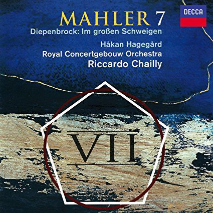Gustav Mahler, Alphons Diepenbrock / Håkan Hagegård, Concertgebouworkest, Riccardo Chailly : Symphony No. 7 / Im Großen Schweigen (2xCD)