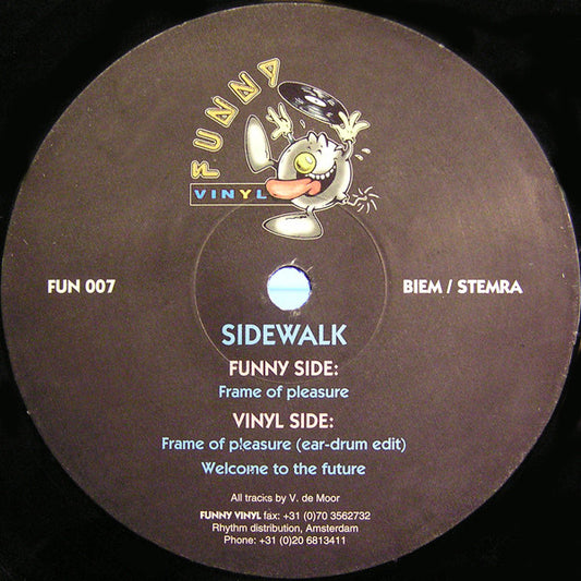 Sidewalk : Frame Of Pleasure (12")