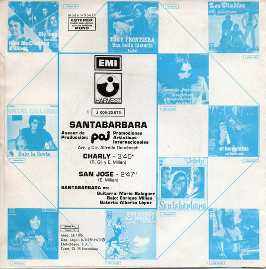 Santabarbara : Charly (7", Single)