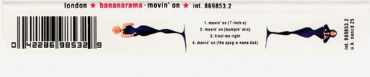 Bananarama : Movin' On (CD, Maxi)