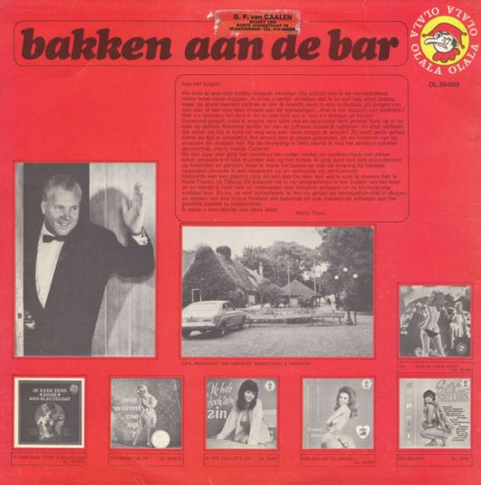Harry Touw : Bakken Aan De Bar (LP, Album)
