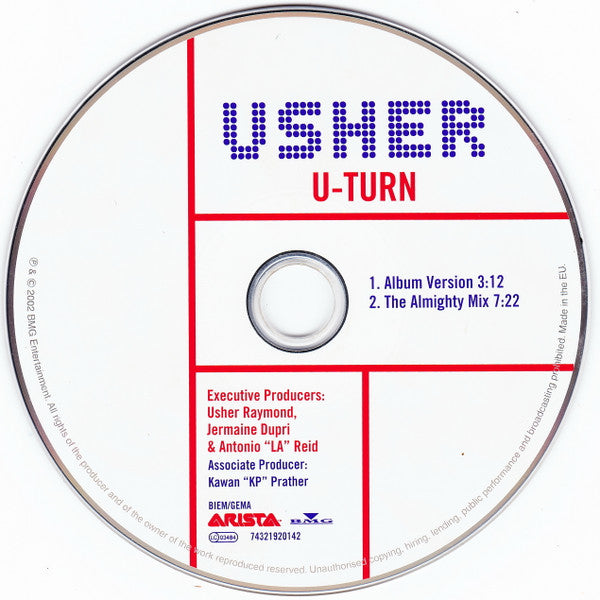 Usher : U-Turn (CD, Single)