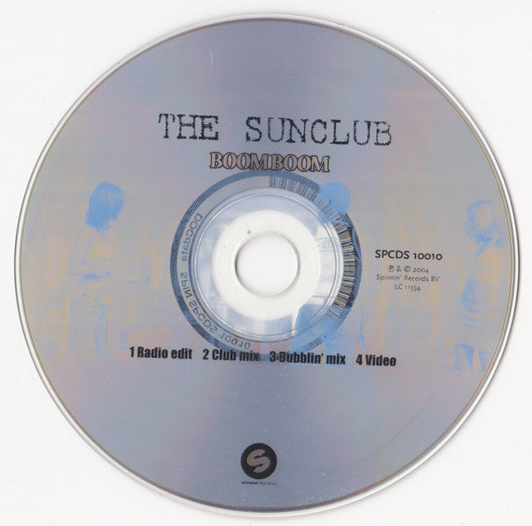 The Sunclub : Boom Boom (Good Time) (CD, Single, Enh)