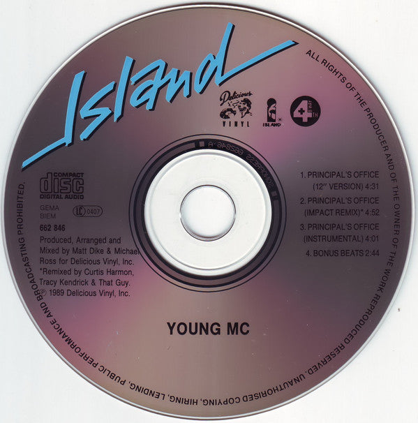 Young MC : Principal's Office (CD, Maxi)