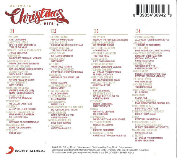 Various : Ultimate Christmas Hits (4xCD, Comp)