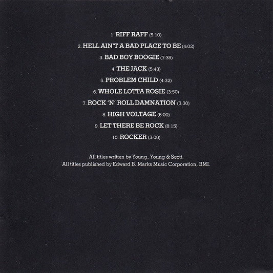 AC/DC : If You Want Blood You've Got It (CD, Album, RE, RM)