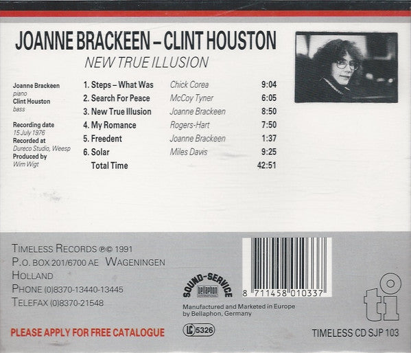 Joanne Brackeen, Clint Houston : New True Illusion (CD, Album, RE)