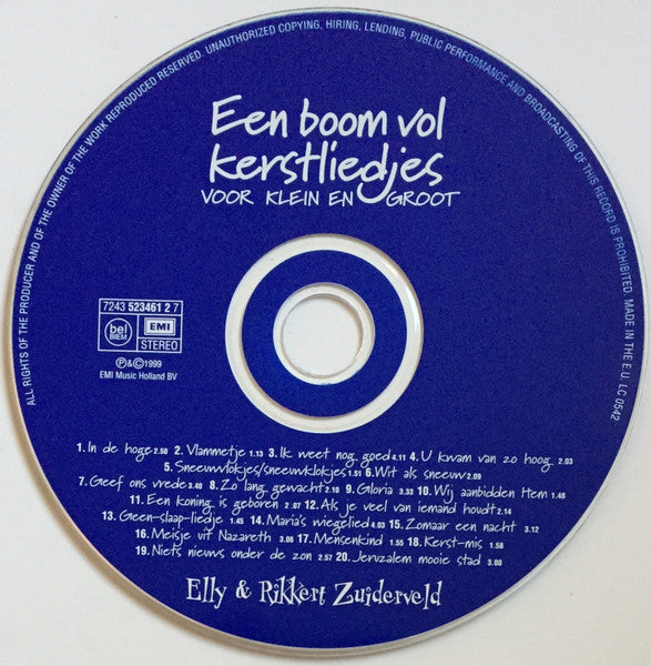 Elly & Rikkert : Een Boom Vol Kerstliedjes (CD, Album)