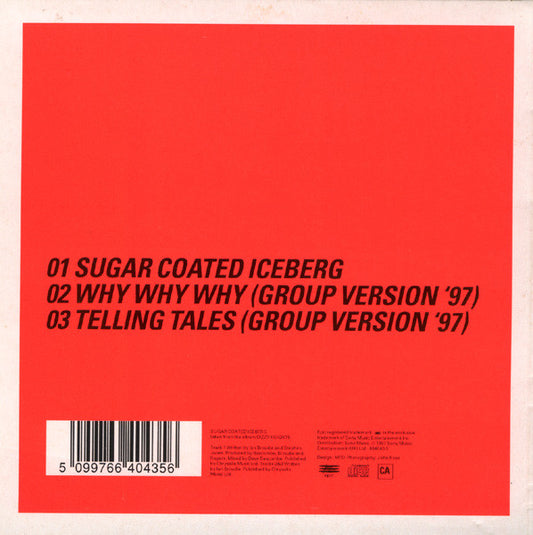 Lightning Seeds : Sugar Coated Iceberg (CD, Single, CD2)