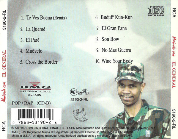 El General : Muévelo Con El General (CD, Album)