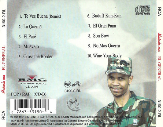 El General : Muévelo Con El General (CD, Album)