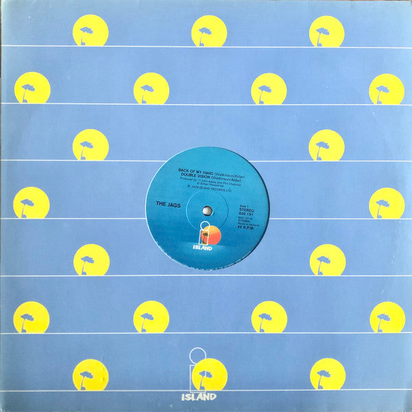 The Jags : Back Of My Hand / Double Vision (12")