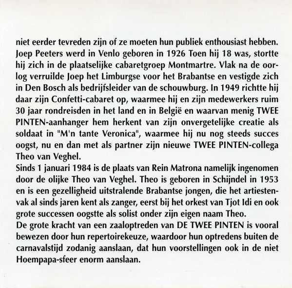 De Twee Pinten : 2x11 Jaar Feest (CD, Comp)