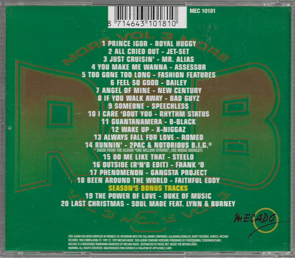 Various : More R&B Vol 3 (CD, Comp)