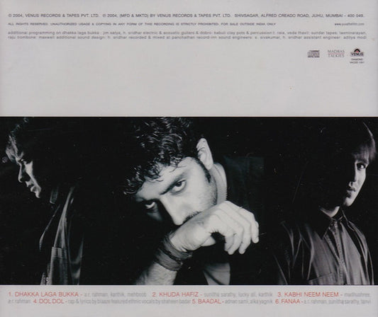 A.R. Rahman, Mehboob (2) : Yuva (CD)