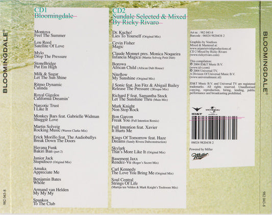 Various : Bloomingdale Aan Zee (CD, Comp + CD, Mixed)