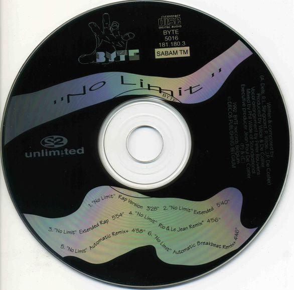 2 Unlimited : No Limit (CD, Maxi)