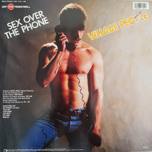 Village People : Sex Over The Phone (12", Maxi)