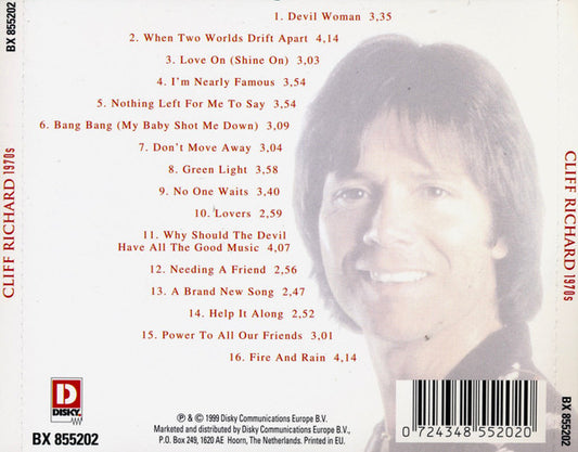 Cliff Richard : 1970s (CD, Comp)