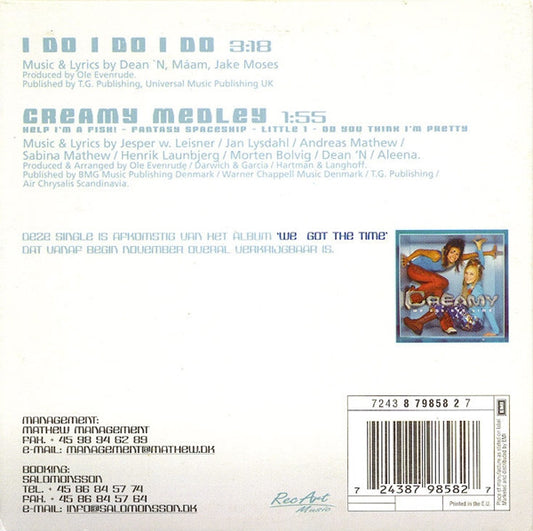 Creamy : I Do I Do I Do (CD, Single)