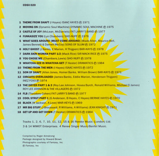 Various : Stax Funk / Get Up And Get Down (CD, Comp)