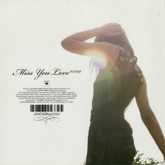 Maria Mena : Miss You Love (CD, Single, Car)