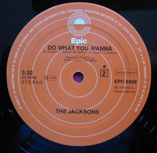 The Jacksons : Blame It On The Boogie (12", Single)