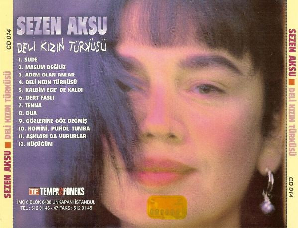 Sezen Aksu : Deli Kızın Türküsü (CD, Album)