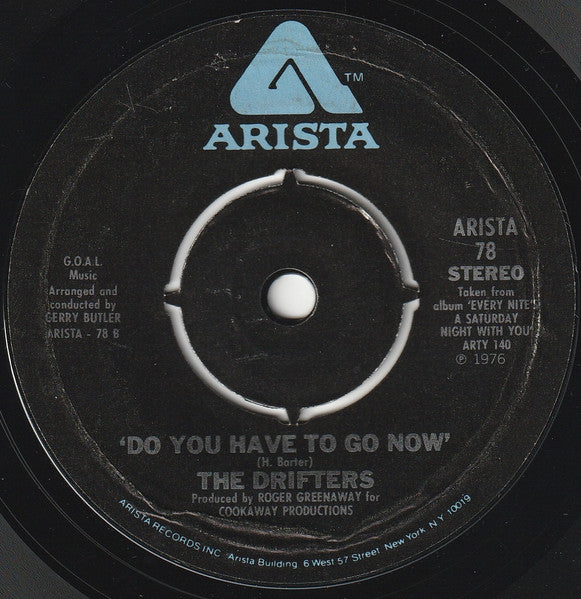 The Drifters : You're More Than A Number In My Little Red Book (7", pus)