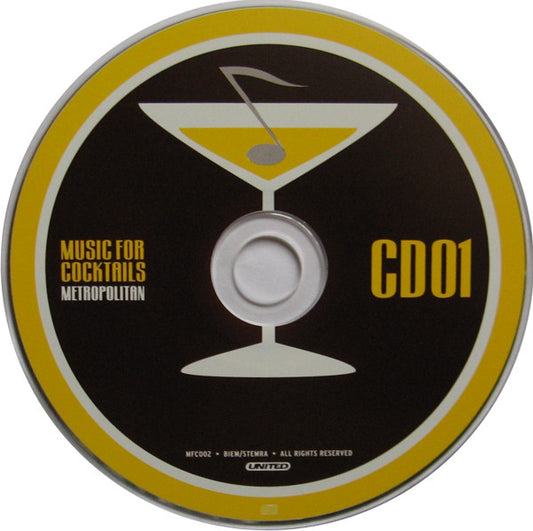 Various : Music For Cocktails - Metropolitan (2xCD, Comp)