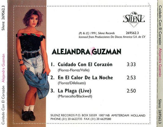 Alejandra Guzmán : Cuidado Con El Corazón (CD, Single)